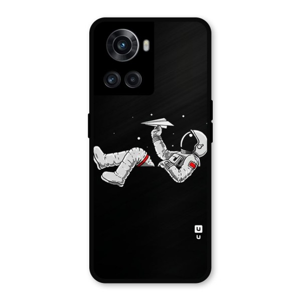 Astronaut Aeroplane Metal Back Case for OnePlus 10R