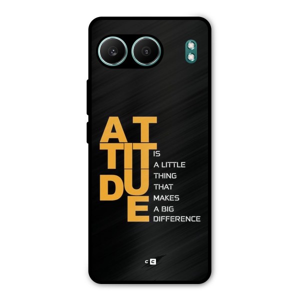 Attitude Difference Metal Back Case for OnePlus Nord 4