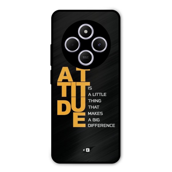 Attitude Difference Metal Back Case for Redmi A4