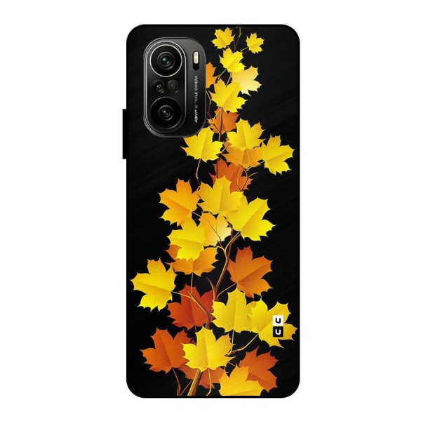 Autumn Forest Leaves Metal Back Case for Mi 11X Pro