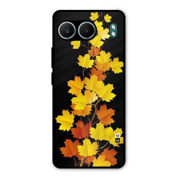Autumn Forest Leaves Metal Back Case for OnePlus Nord 4