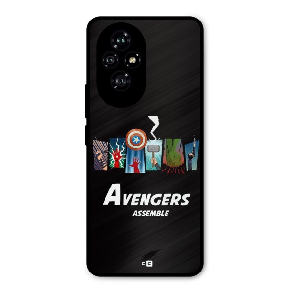 Avengers Assemble Metal Back Case for Honor 200