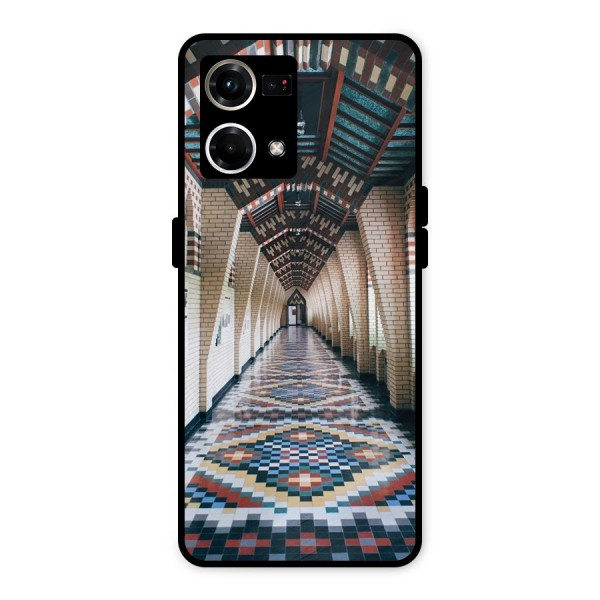 Awesome Architecture Metal Back Case for Oppo F21 Pro 4G