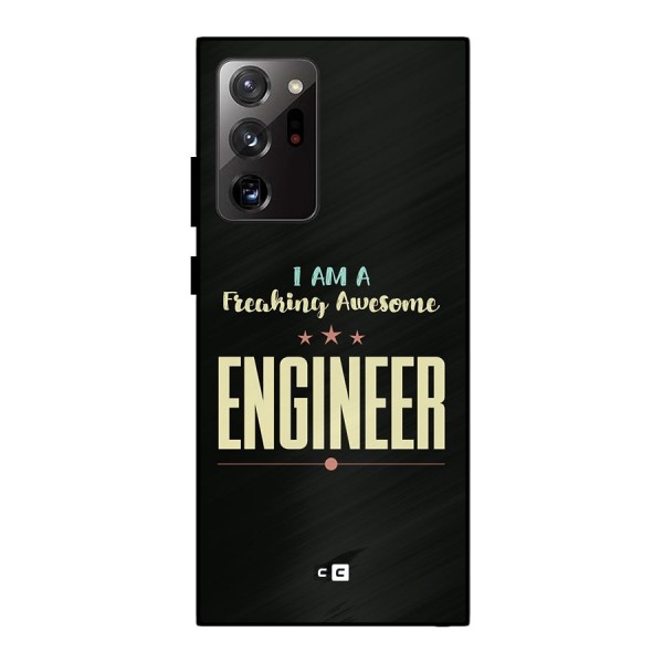 Awesome Engineer Metal Back Case for Galaxy Note 20 Ultra