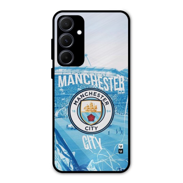 Awesome Manchester Metal Back Case for Galaxy A35