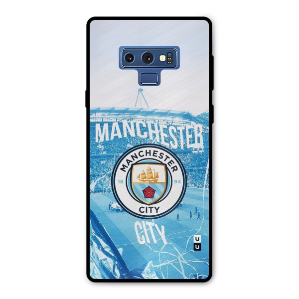Awesome Manchester Metal Back Case for Galaxy Note 9