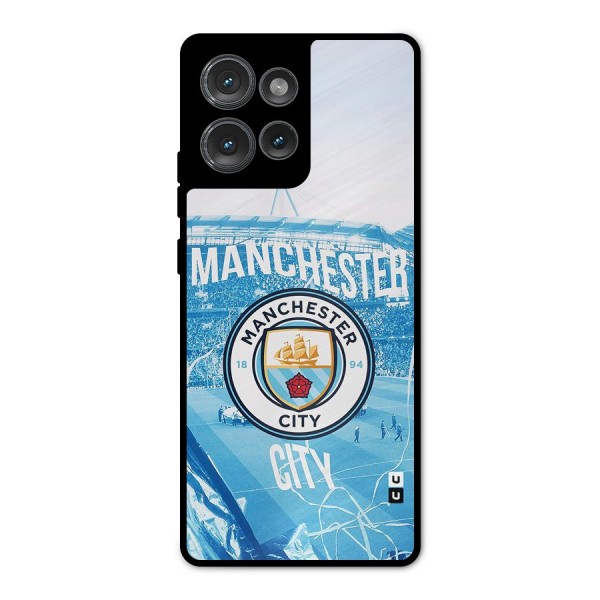 Awesome Manchester Metal Back Case for Motorola Edge 50