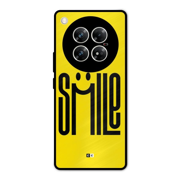 Awesome Smile Metal Back Case for Infinix Zero 40 5G