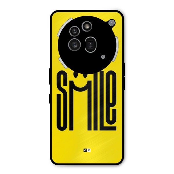 Awesome Smile Metal Back Case for Nothing Phone 3a Pro