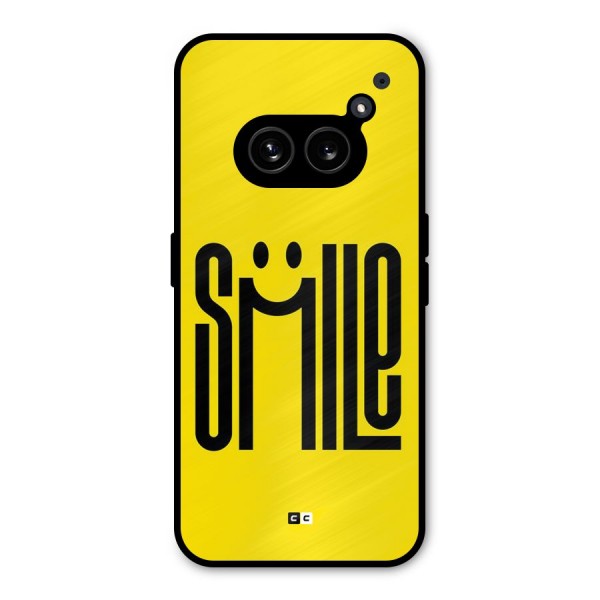Awesome Smile Metal Back Case for Nothing Phone 2a
