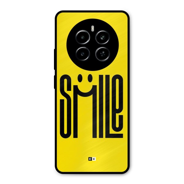 Awesome Smile Metal Back Case for Realme P1