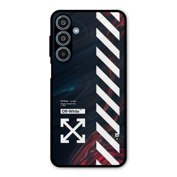 Awesome Stripes Metal Back Case for Galaxy M35