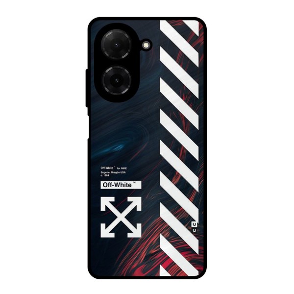 Awesome Stripes Metal Back Case for Redmi A5 4G