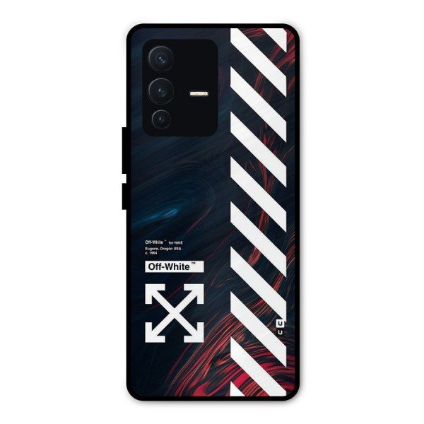 Awesome Stripes Metal Back Case for Vivo V23 Pro
