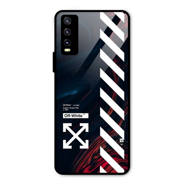 Awesome Stripes Metal Back Case for Vivo Y20i