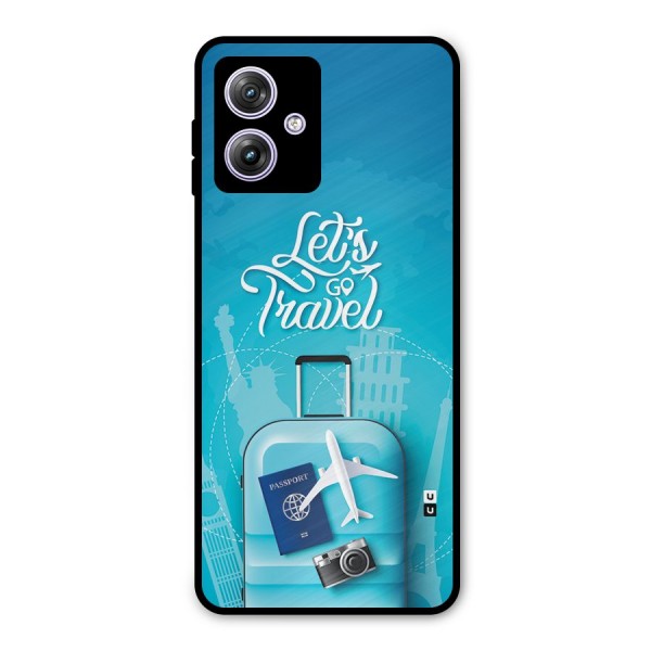 Awesome Travel Bag Metal Back Case for Moto G64