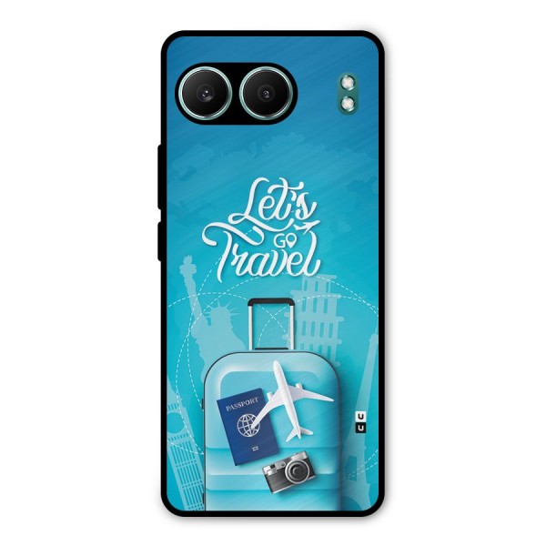 Awesome Travel Bag Metal Back Case for OnePlus Nord 4