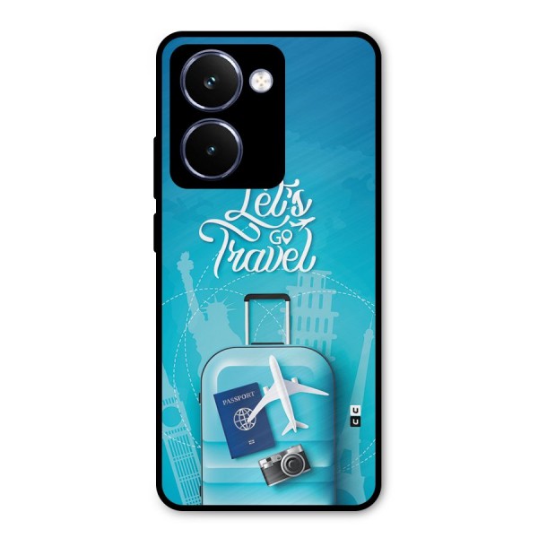 Awesome Travel Bag Metal Back Case for Realme P3 Ultra