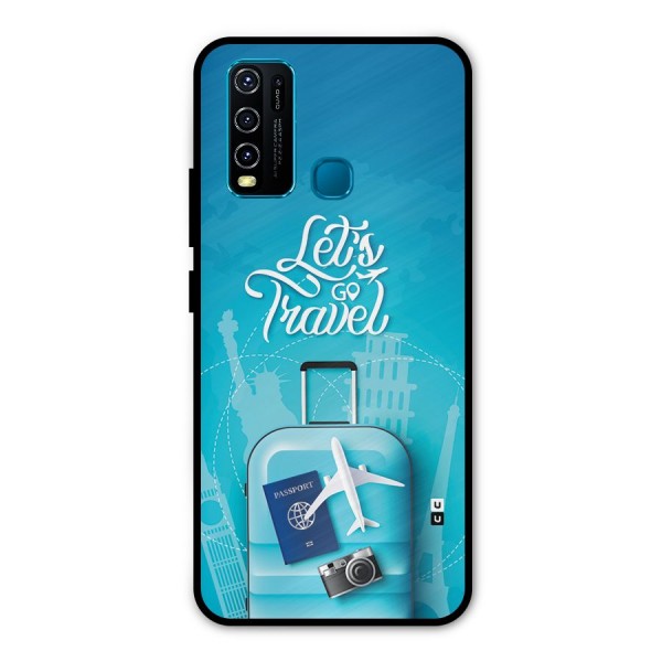 Awesome Travel Bag Metal Back Case for Vivo Y50