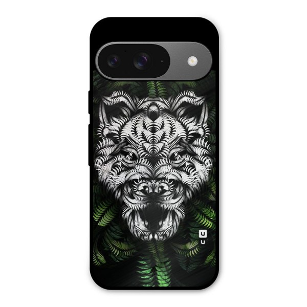 Aztec Art Tiger Metal Back Case for Google Pixel 9