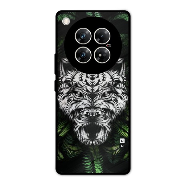 Aztec Art Tiger Metal Back Case for Infinix Zero 40 5G