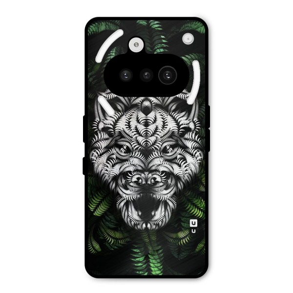 Aztec Art Tiger Metal Back Case for Nothing Phone 3a