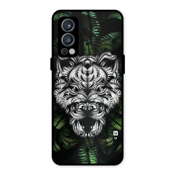 Aztec Art Tiger Metal Back Case for OnePlus Nord 2 5G