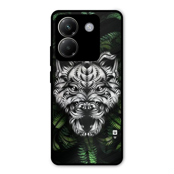 Aztec Art Tiger Metal Back Case for Poco M7 Pro 5G