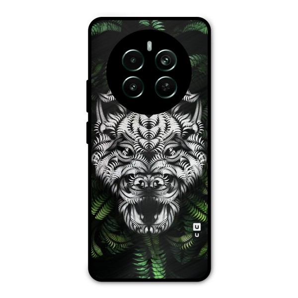 Aztec Art Tiger Metal Back Case for Realme 12 Pro Plus