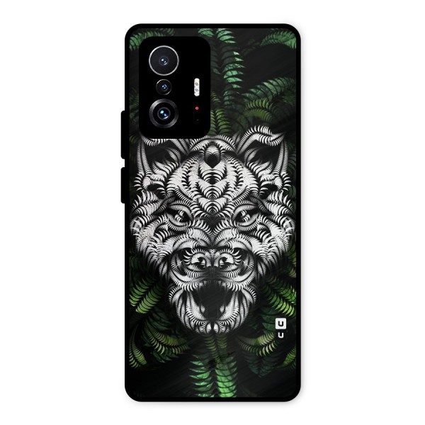 Aztec Art Tiger Metal Back Case for Xiaomi 11T Pro