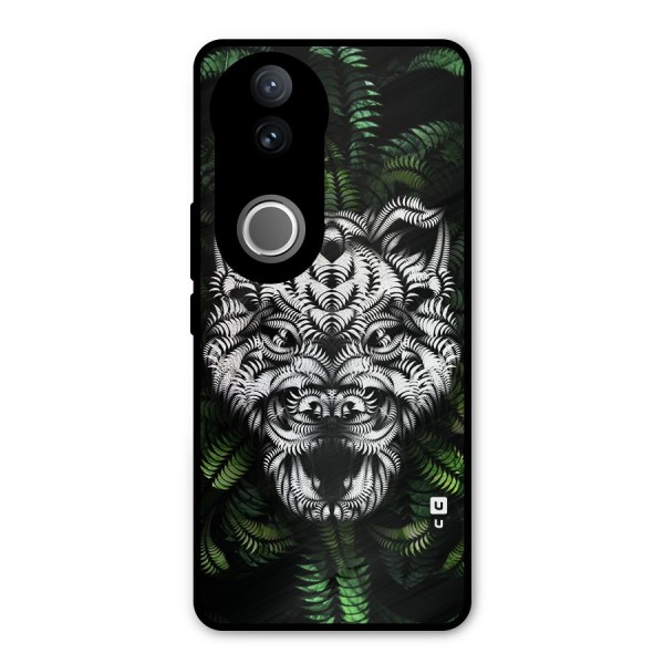 Aztec Art Tiger Metal Back Case for iQOO Z10R