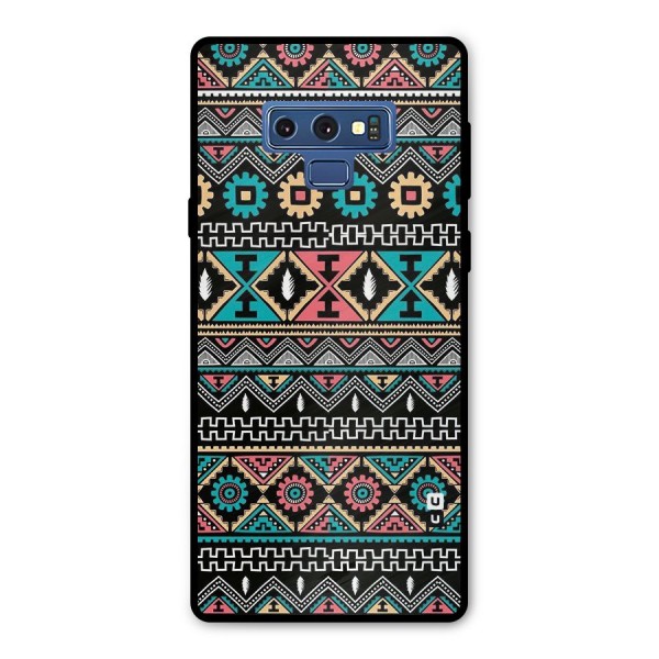 Aztec Beautiful Creativity Metal Back Case for Galaxy Note 9