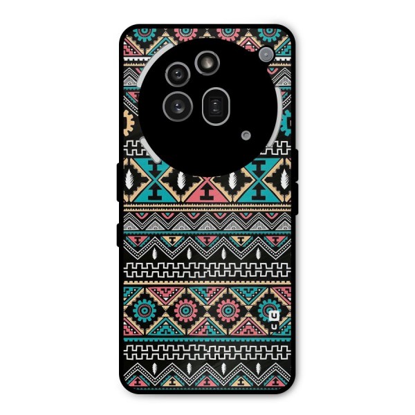 Aztec Beautiful Creativity Metal Back Case for Nothing Phone 3a Pro