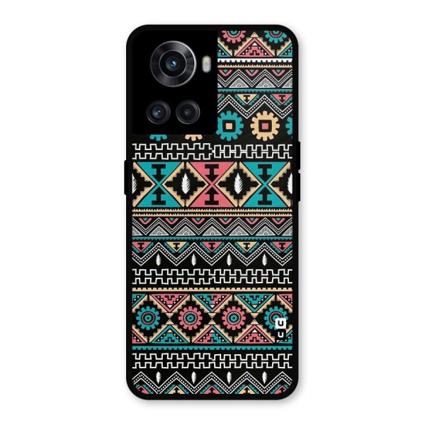 Aztec Beautiful Creativity Metal Back Case for OnePlus 10R