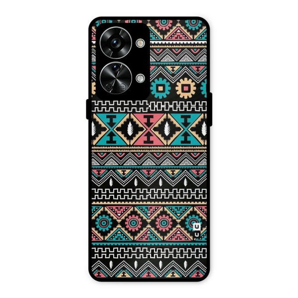 Aztec Beautiful Creativity Metal Back Case for OnePlus Nord 2T
