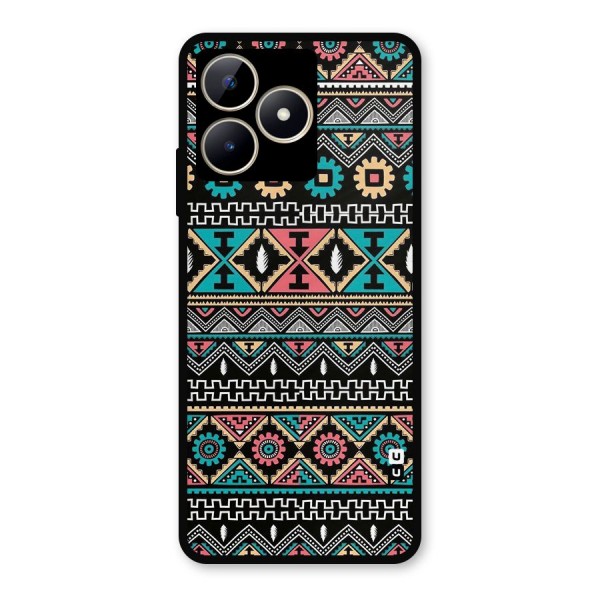Aztec Beautiful Creativity Metal Back Case for Realme C53