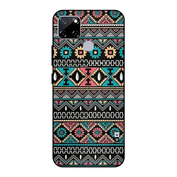 Aztec Beautiful Creativity Metal Back Case for Realme Narzo 30A
