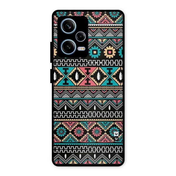 Aztec Beautiful Creativity Metal Back Case for Redmi Note 12 Pro
