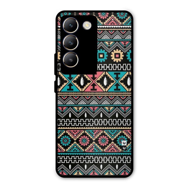Aztec Beautiful Creativity Metal Back Case for Vivo Y200e