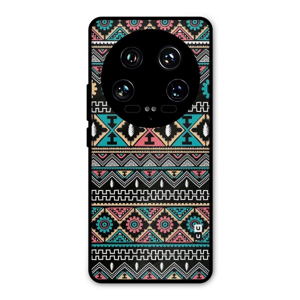 Aztec Beautiful Creativity Metal Back Case for Xiaomi 14 Ultra