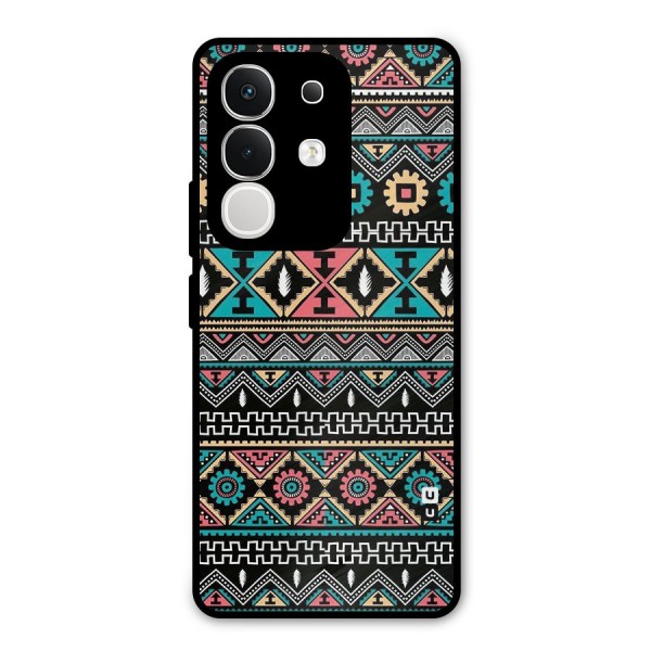 Aztec Beautiful Creativity Metal Back Case for iQOO Z10x