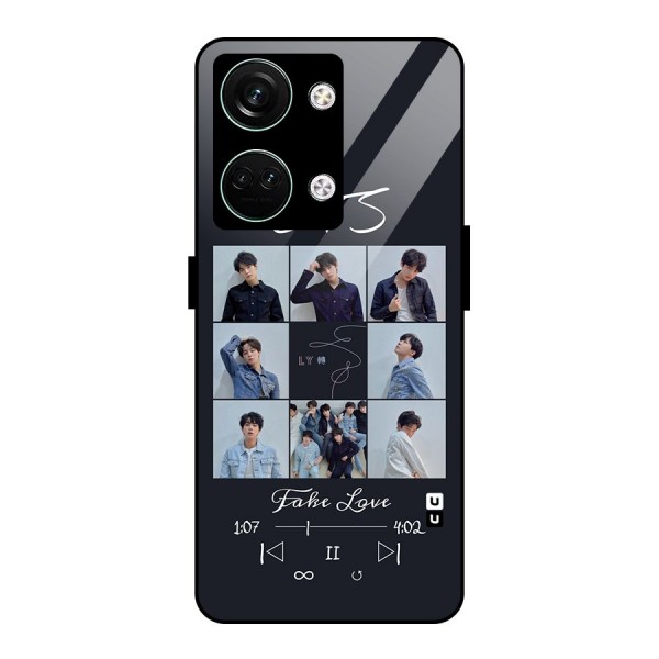 BTS Fake Love Glass Back Case for Oneplus Nord 3