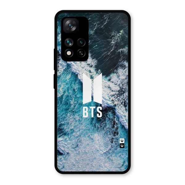 BTS Ocean Waves Metal Back Case for Xiaomi 11i Hypercharge 5G