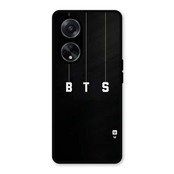 BTS Strings Metal Back Case for Oppo F23