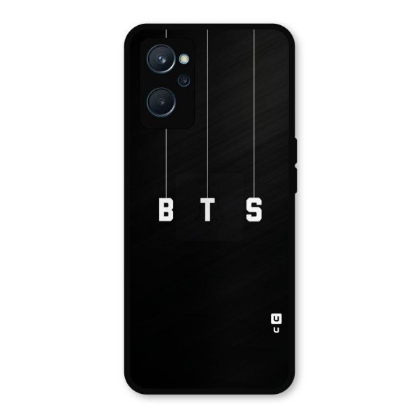BTS Strings Metal Back Case for Realme 9i