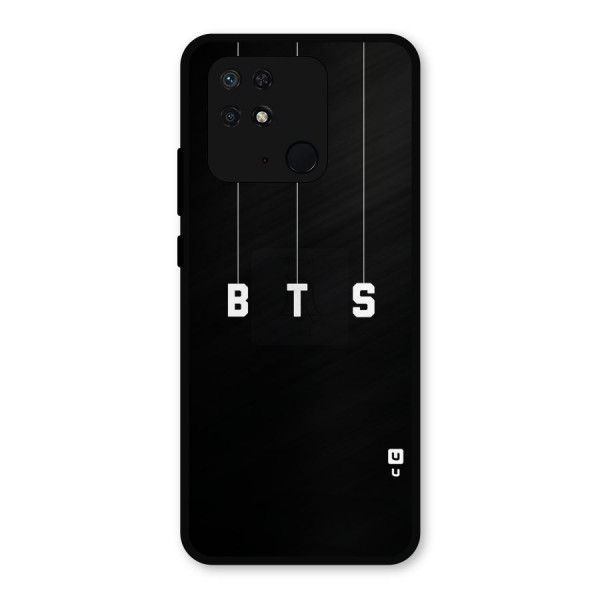 BTS Strings Metal Back Case for Redmi 10 Power