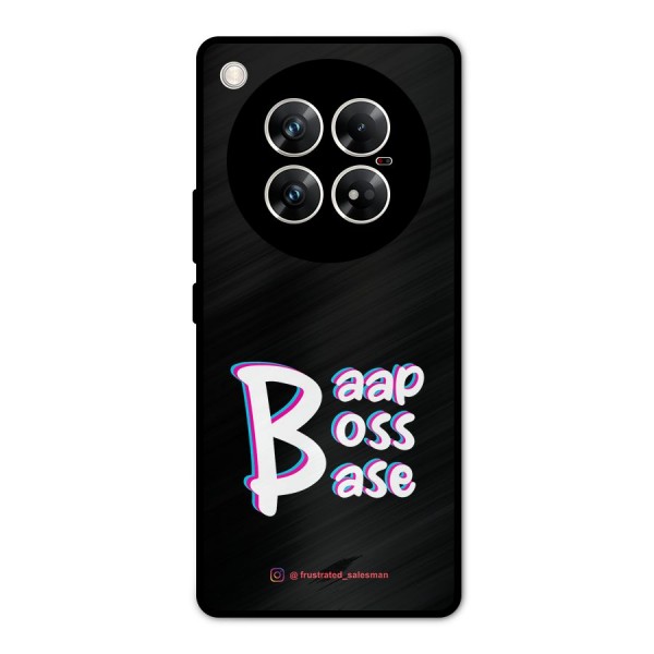 Baap Boss Base Black Metal Back Case for Infinix Zero 40 5G