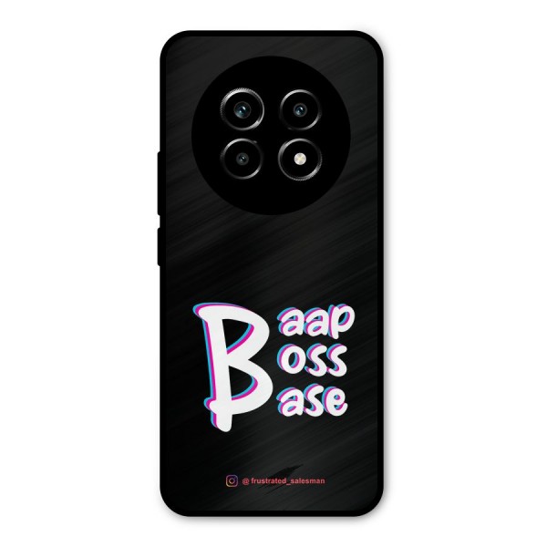 Baap Boss Base Black Metal Back Case for Realme 13 Pro