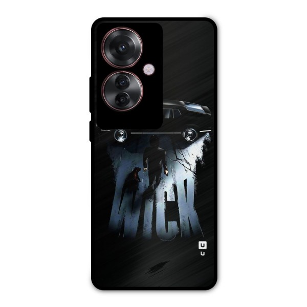 Baba Yaga Metal Back Case for Oppo F25 Pro