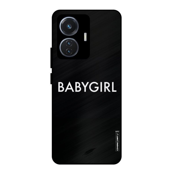 Baby Girl Metal Back Case for iQOO Z6 44W